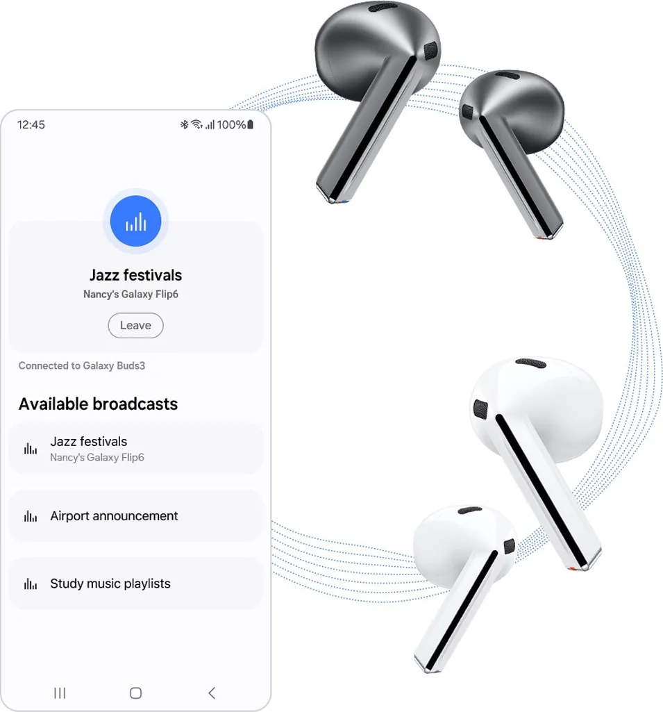 Беспроводные наушники Samsung Galaxy Buds3 White (SM-R530NZWA