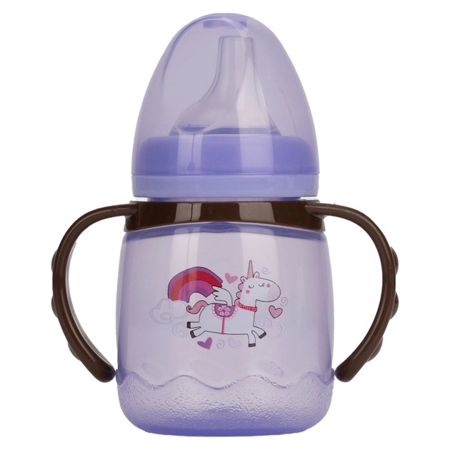 Поїльник Mega Zayka MGZ-0314 Violet із силіконовим носиком