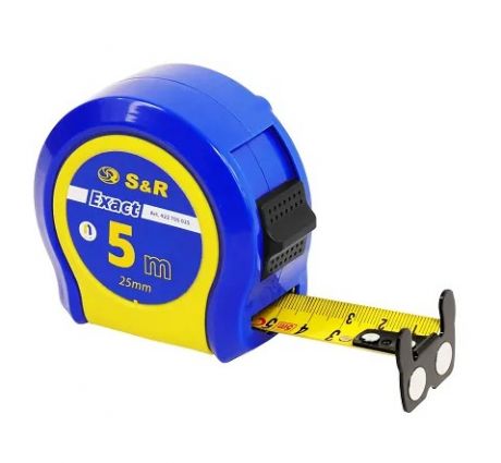 Рулетка S&amp;R Exact 5x25 мм (422705025) S&amp;R - купити в Україні