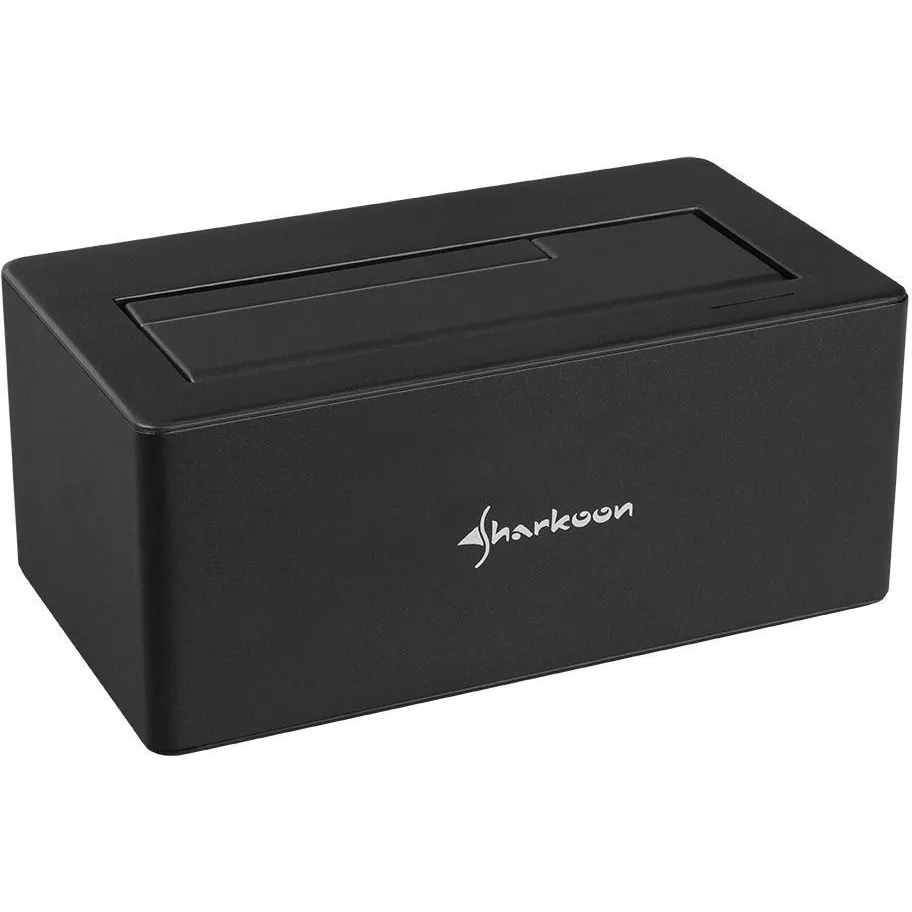 Зовнішня кишеня для диска Sharkoon SATA QuickPort USB 3.1 Type C Black