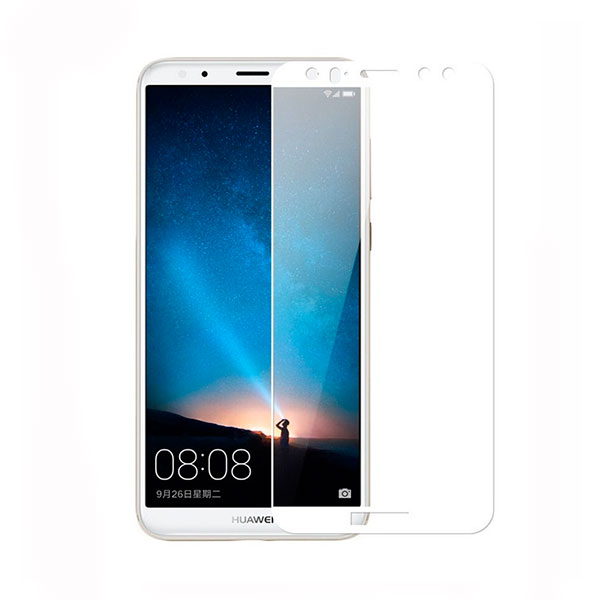 

Захисне скло Huawei Mate 10 Lite Full Cover прозоре (біле) MakeFuture, Защитное стекло Full Cover Huawei Mate 10 Lite