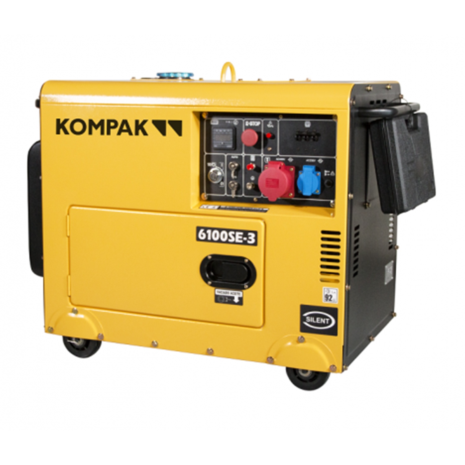 Генератор Kompak K6100SE Yellow Kompak - купити в Україні