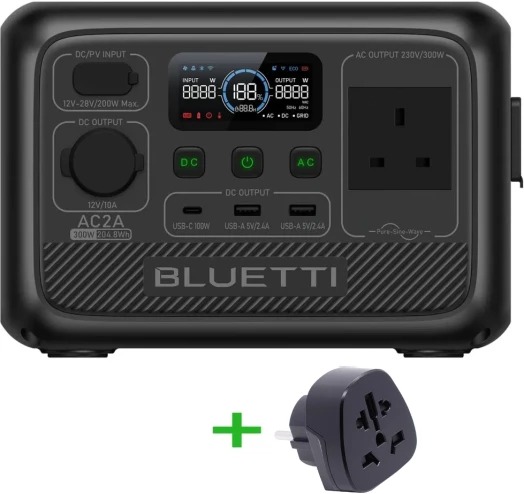 Зарядна станція BLUETTI AC2A 300W 204Wh