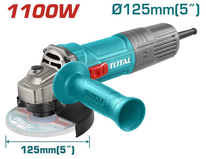 Шліфмашина TOTAL TG11012536 1100Вт TOTAL - купити в Україні