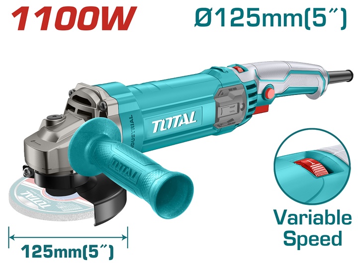 Шліфмашина TOTAL TG110125565 1100Вт TOTAL - купити в Україні