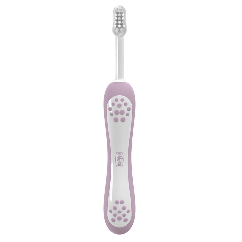 Зубна щітка Chicco First Milk Teeth Pink 6-36 міс. (12081.00) Chicco - купити в Україні