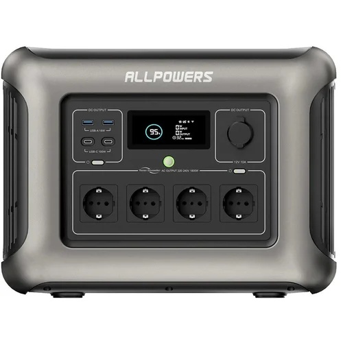 Зарядна станція Allpowers R1500 1152Wh 1800W Global Version