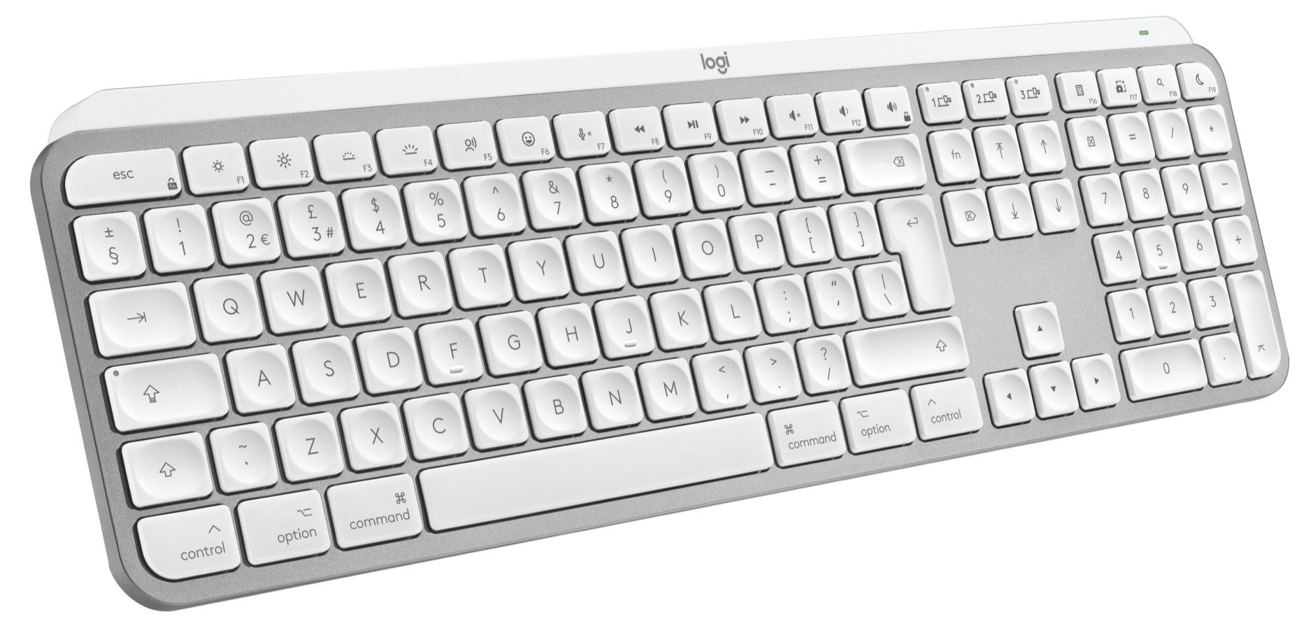 Клавіатура Logitech MX Keys S for Mac Pale Gray (920-011638)(ENG/UKR)