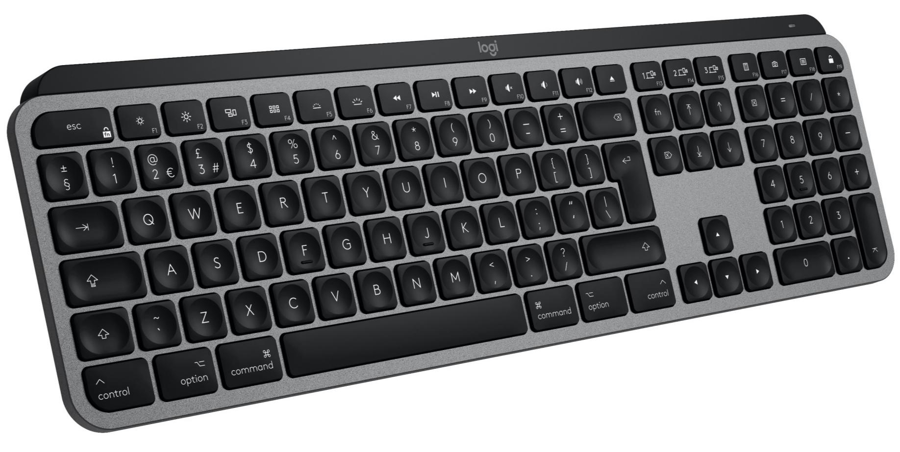 Клавіатура Logitech MX Keys S for Mac Space Gray (920-011637)(ENG/UKR)