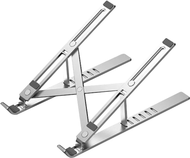 Підставка під ноутбук Vention Laptop X-type Stand Aluminum Alloy Silver Vention - купити в Україні