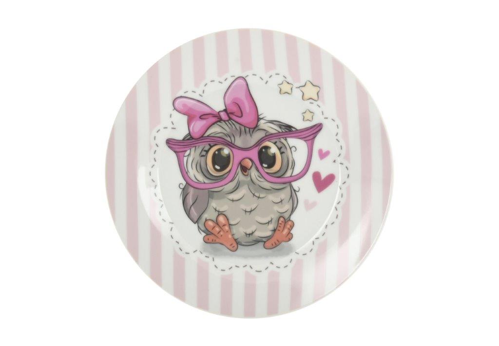 Тарілка LIMITED EDITION OWL 18 см обід (YF6031-1)