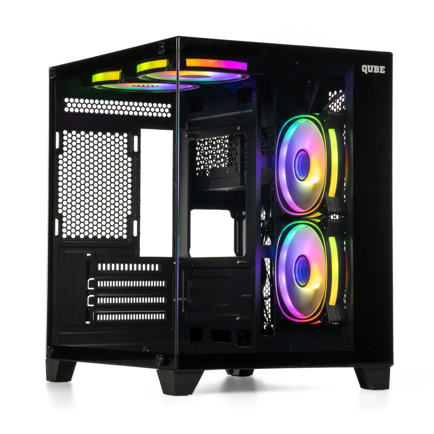 Корпус для ПК QUBE REEF ARGB Black (REEF_GBNU3) QUBE - купити в Україні