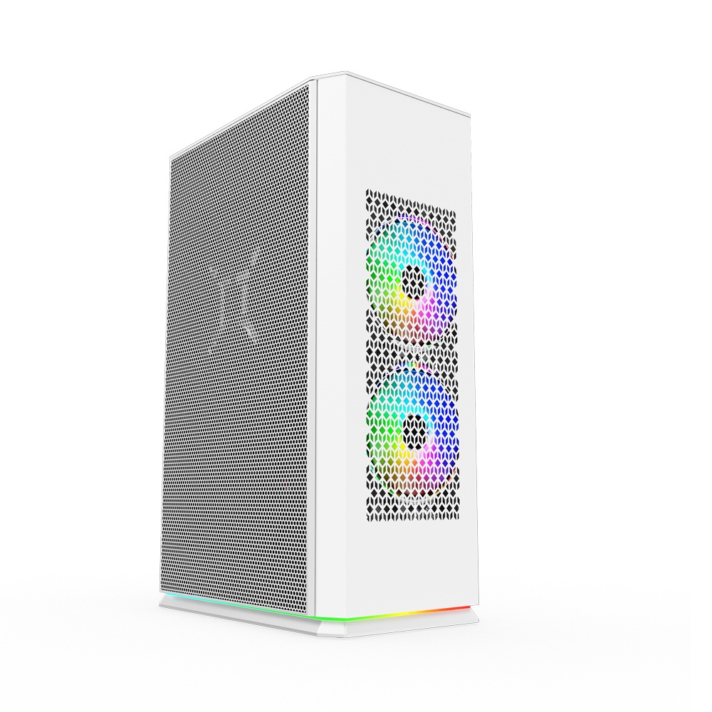 Корпус для ПК 1STPLAYER UN1-3F2-W-WH&amp;PS-750SFX White 750W