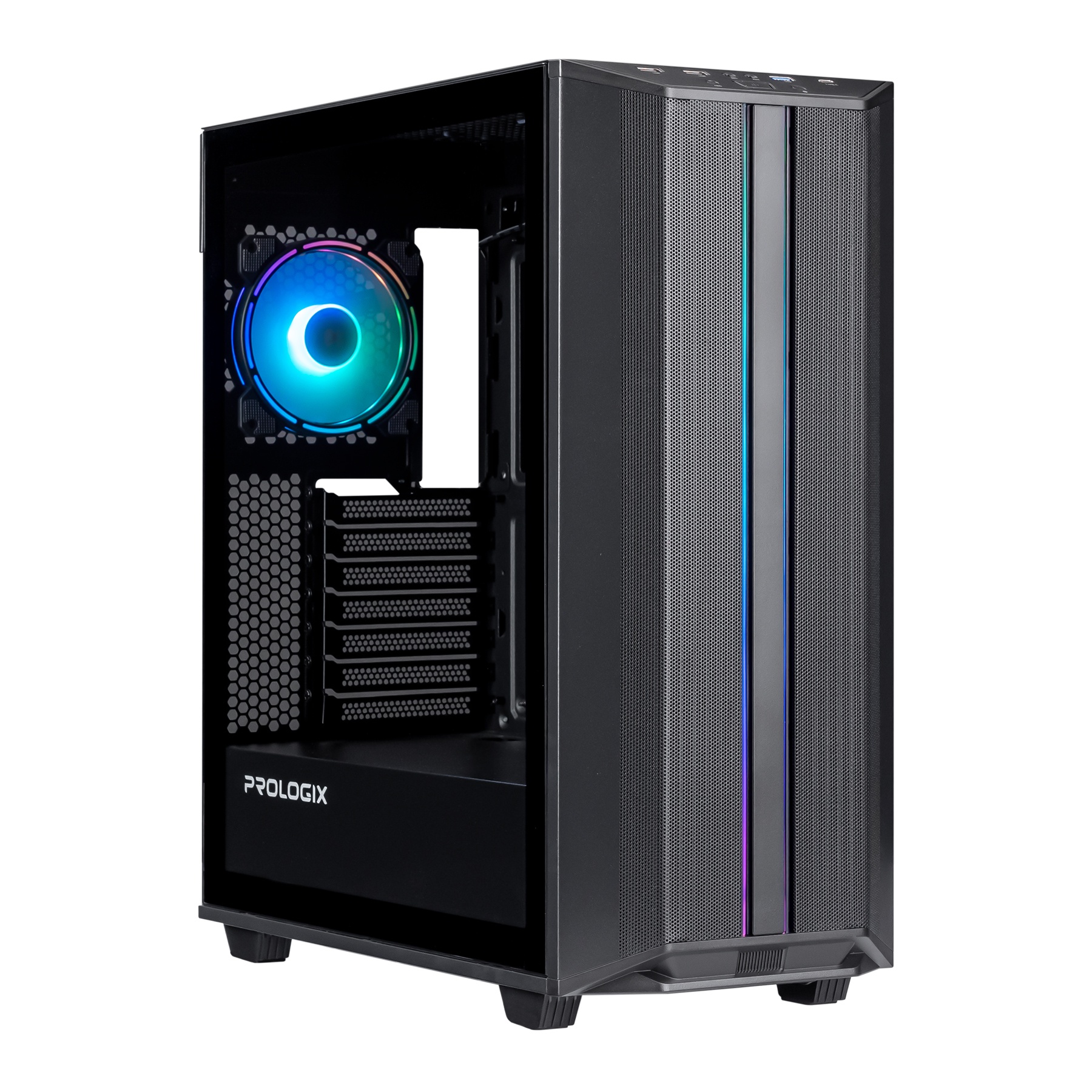 Корпус для ПК ProLogix E122 Black Tempered Glass&amp;Mesh ProLogix - купити в Україні