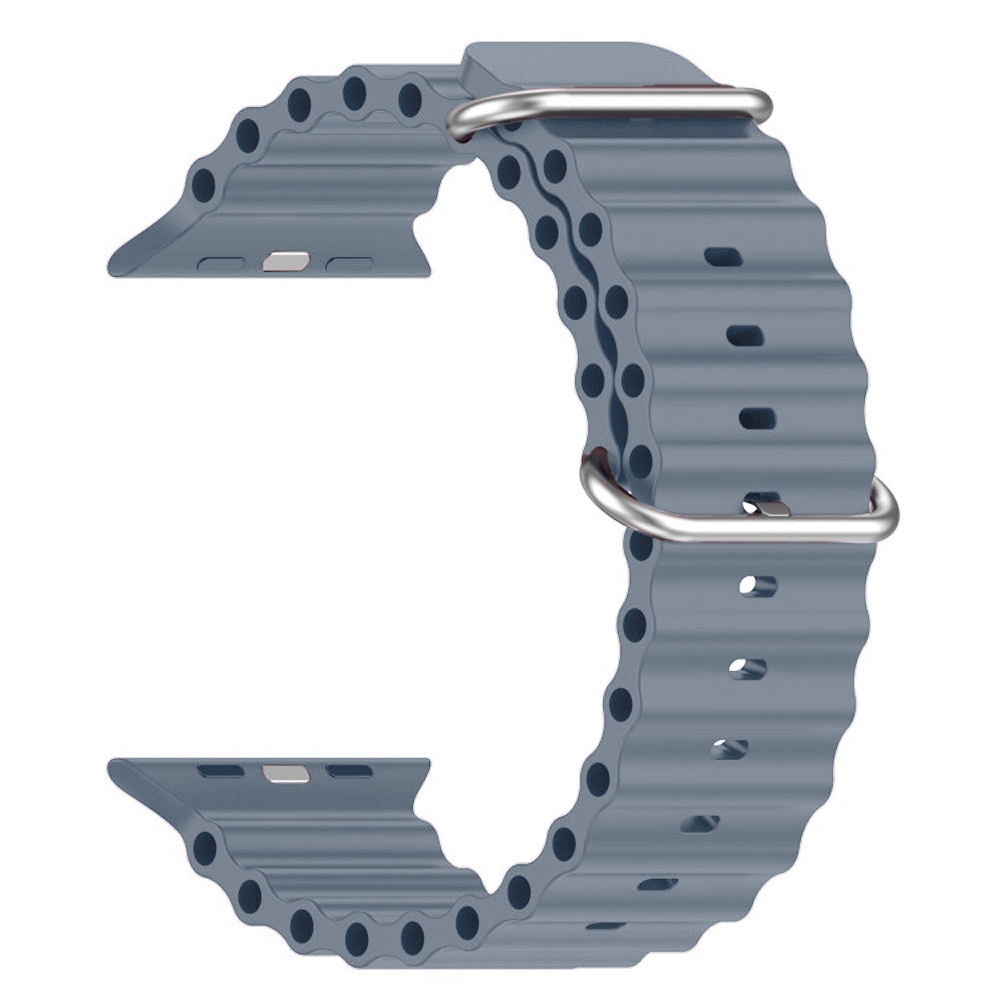 Ремінець для смарт-годинника ArmorStandart Ocean Band для Apple Watch All Series 42/44/45/49mm Stone Blue Lotus (ARM74247)