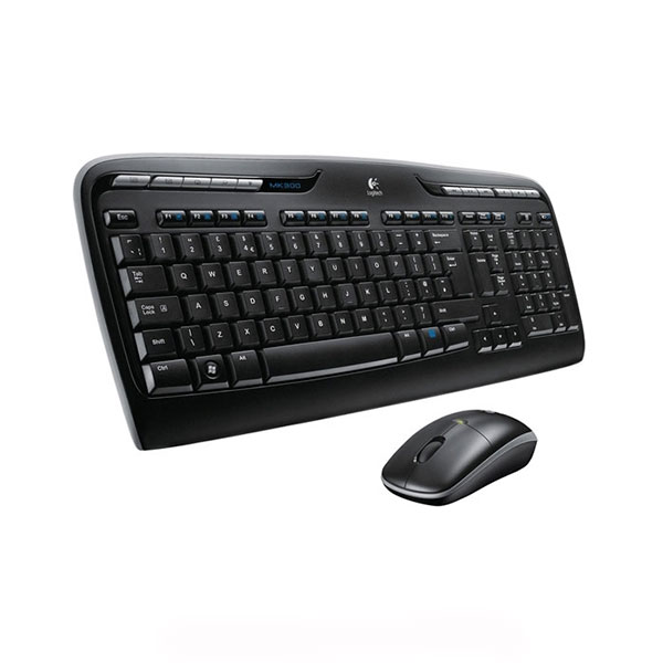

Клавіатура безпровідна + мишка Logitech Cordless Desktop MK330 Ru Black, Wireless Combo MK330