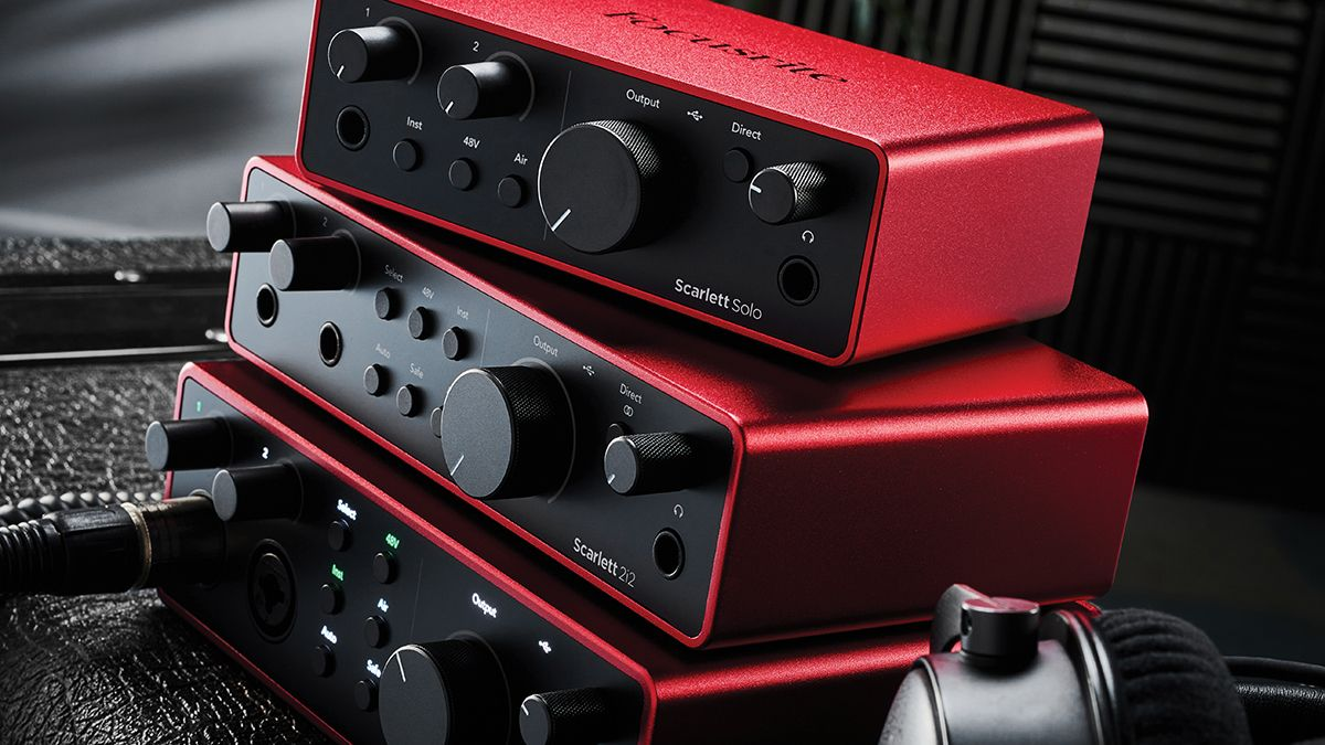 Аудиоинтерфейс Focusrite Scarlett Solo 4th Gen Red (234617) купить