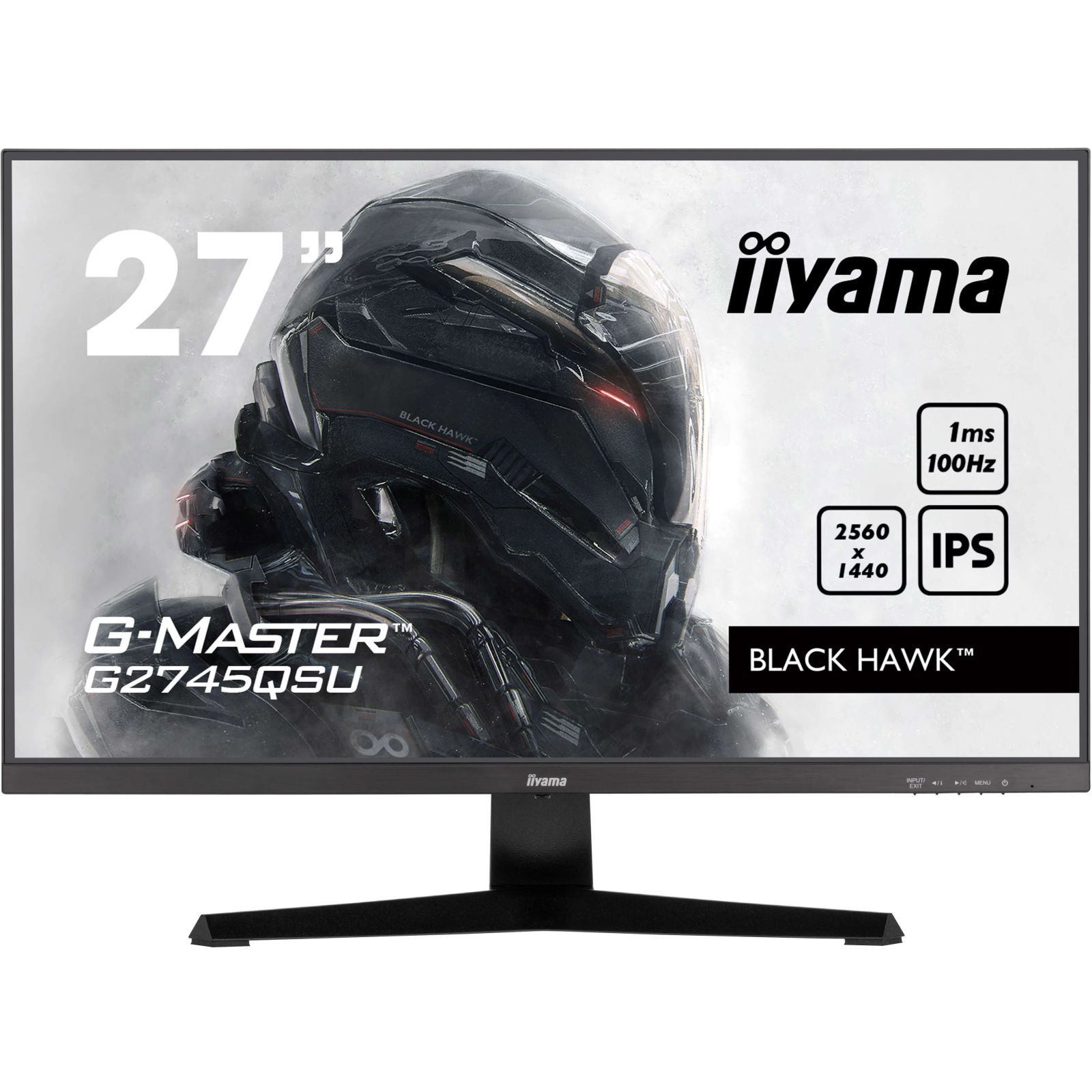 Монітор Iiyama G2745QSU-B2 Black 27 Iiyama - купити в Україні