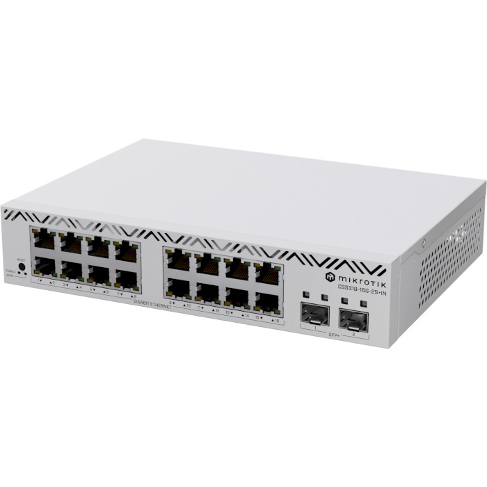 Світч Mikrotik Cloud Smart Switch CSS318-16G-2S + IN White