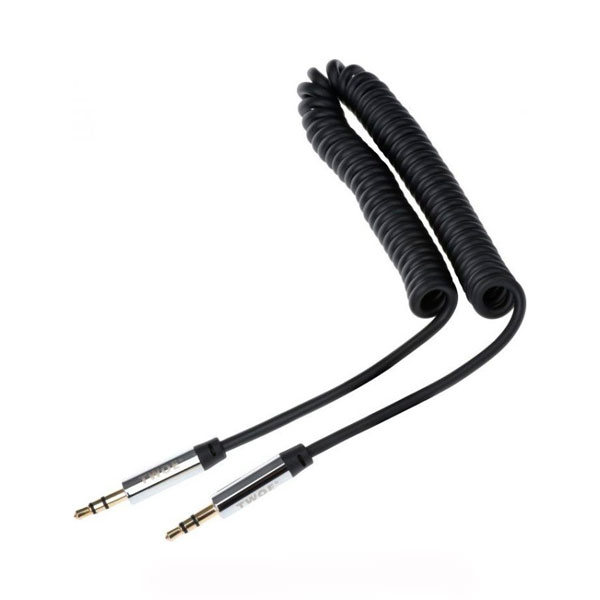 Аудіо-кабель 2E mini-jack 3.5 (тато) mini-jack 3.5 (тато), 1, 5m Black 2E - купити в Україні