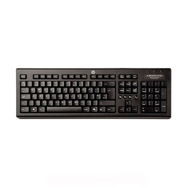 

Клавіатура USB класична HP Classic Wired Keyboard Black, Classic Wired Keyboard