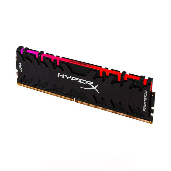 

Оперативна память Kingston HyperX Predator RGB DDR4 2933 8GB Black, 8 GB DDR4 2933 MHz HyperX Predator RGB