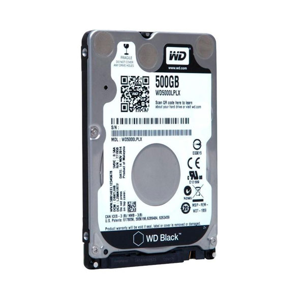 Жорсткий диск внутрішній HDD WD Black 2.5 WD5000LPLX